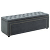 Large Chesterfield Storage Ottoman Bench Box Widnow Seat Stool Bedroom Footstool
