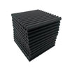 12pcs Acoustic Studio Foam Tile Home KTV Noise Sound Proofing Wall Panel 30x30cm