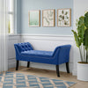 Velvet Fabric Bed End Bench Upholstered Tufted Accent Lounge Sofa Window Seat UK