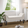 Velvet Fabric Bed End Bench Upholstered Tufted Accent Lounge Sofa Window Seat UK