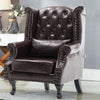 Upholstered Wingback Linen Velvet Armchair Chair Occasional Tub Lounge Sofa Seat