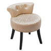 Velvet Dressing Table Stool Chair Piano Makeup Seat Vanity Bedroom Living Room