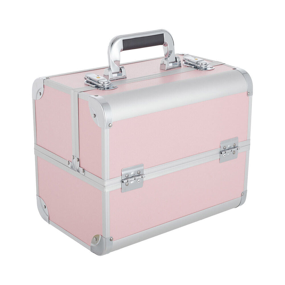 Extra Large Makeup Case Vanity Box Jewelry Cosmetic Nail Storage Carry Container