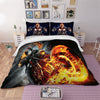 Duvet Cover Bedding Set with Pillow Cases Quilt Cover Single Double King Size UK