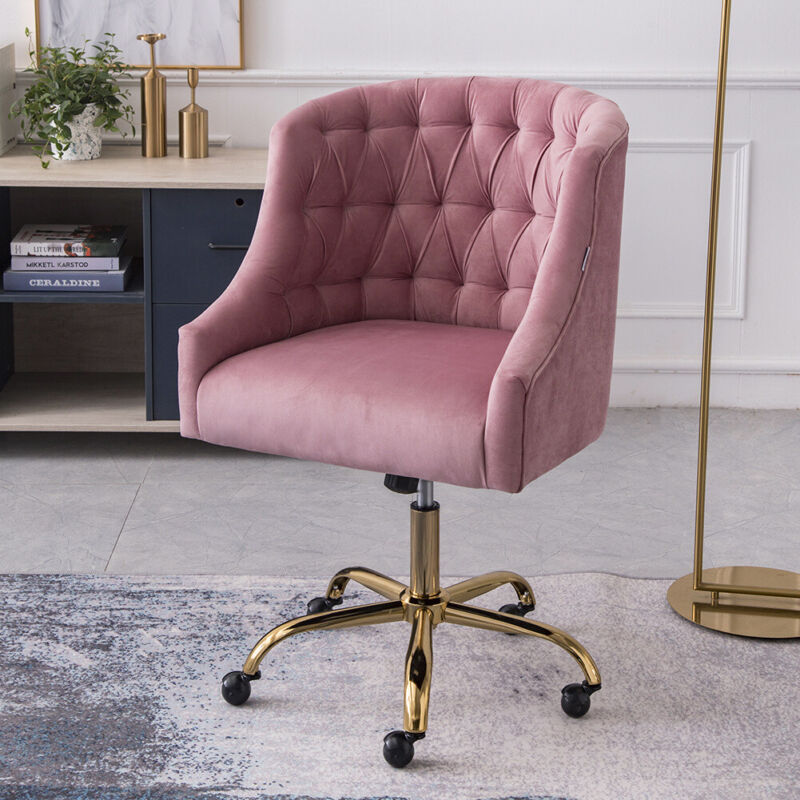 Office Occasional Chair Comfy Executive Armchair Computer 360°Swiveling Seat UK