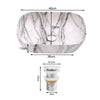 Marble Stone Look Wash Basin Ceramic Vessel Bathroom Sink Porcelain AboveCounter