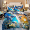 Duvet Cover Bedding Set with Pillow Cases Quilt Cover Single Double King Size UK