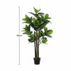 90/120/150cm Luxury Green Fiddle Fig Tree Artificial Trees & Plants Topiary Tree