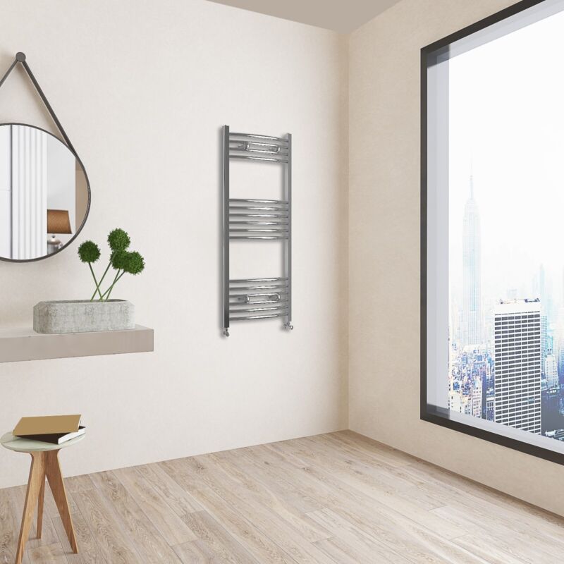 Bathroom Straight Curved Heated Towel Rail Radiator Staircase Heater Heated