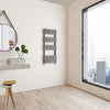 Bathroom Radiator Heated Flat Panel Straight White Black Anthracite Chrome