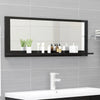 Bathroom Mirror Engineered Wood Toilet Wall Mirror Multi Colours/Sizes vidaXL