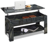 High Gloss Coffee Table With Storage Lift Top Up Wooden Living Room Furniture UK