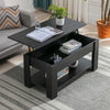 Coffee Table With Storage Lift Top Up Drawer Shelf Wooden Living Room Furniture