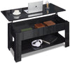 High Gloss Coffee Table With Storage Lift Top Up Wooden Living Room Furniture UK
