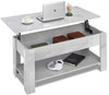 High Gloss Coffee Table With Storage Lift Top Up Wooden Living Room Furniture UK