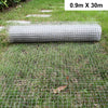 Welded Fence Wire Mesh Aviary Chicken Rabbit Cage Garden Galvanised 6m,30m