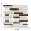 Self-Adhesive 3D Mosaic Brick Wall Tile Sticker Kitchen Bathroom Wallpaper Decal