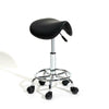 Round/Saddle 360°Rotation Adjustable Stool Facial Massage Spa Salon Chair
