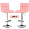 2/4/6x Modern Faux Leather Bar Stools Breakfast Chairs Swivel Gas Lift Kitchen