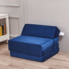 Single Double Fold Out Chair Z Bed Futon Couch Sleepover Guest Mattress Washable