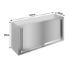 Stainless Steel Commercial Kitchen Sink Catering Sink Single Double Bowl Drainer