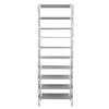 2/4/6/8/10 Tier Shoe Storage Rack Cabinet Shelf Stackable Organiser Space Saving
