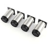 4PCS STAINLESS STEEL FURNITURE LEGS - SOFA, CHAIRS, STOOLS 6/10/15/18cm