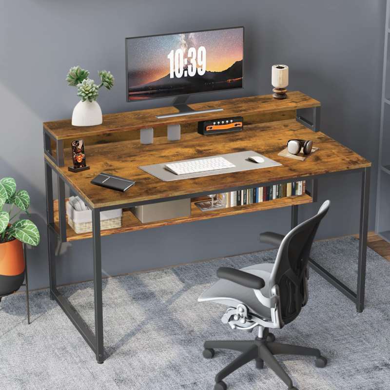 Computer Desk Home Office Desk Laptop Study Writing Table Workstation Furniture