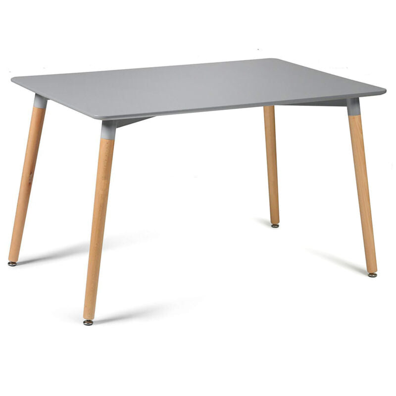 Retro Dining Table With Wooden Legs Dining Room Kitchen Tables Home Furniture