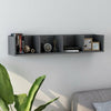CD Wall Shelf 100cm Engineered Wood Living Room Cabinet Multi Colours vidaXL