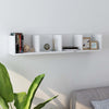 CD Wall Shelf 100cm Engineered Wood Living Room Cabinet Multi Colours vidaXL