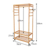Clothes Rail Rack Garment Hanging Heavy Duty Organizer Coat Stand Storage Shelf