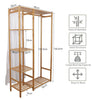 Clothes Rail Rack Garment Hanging Heavy Duty Organizer Coat Stand Storage Shelf