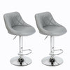 2X Faux Leather PU Bar Stools Breakfast Bar Chair Kitchen Stool Swivel Barstool