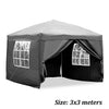 3x3M PopUp Outdoor Waterproof Heavy Duty Party Gazebo Marquee Canopy W/Sandbag