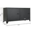 Metal Cabinet 1/2/3 Doors Cupboard Console Stand TV Stand File Filing Storage