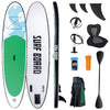 11FT Stand Up Paddle Board Inflatable SUP Surfboard Complete Kit with Kayak Seat
