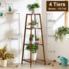3/4Tier Wooden Plant Flower Display Stand Pot Shelf Indoor Garden Storage Rack