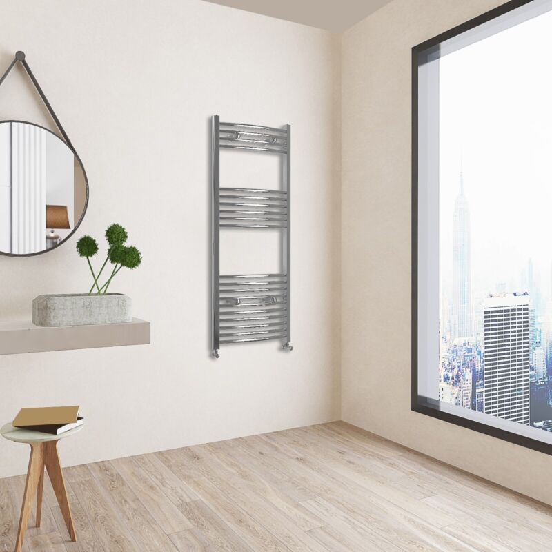 Bathroom Straight Curved Heated Towel Rail Radiator Staircase Heater Heated