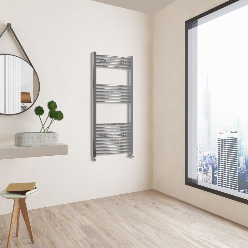 Bathroom Straight Curved Heated Towel Rail Radiator Staircase Heater Heated