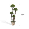 Large Artificial Topiary Potted Tree Cypress Realistic Fake Plant Outdoor Decor