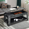 High Gloss Coffee Table With Storage Lift Top Up Wooden Living Room Furniture UK