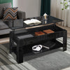 Coffee Table With Storage Lift Top Up Wooden High Gloss Living Room Furniture