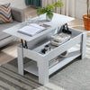 Coffee Table With Storage Lift Top Up Drawer Shelf Wooden Living Room Furniture