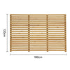 Garden Fence Screen Slatted Pine Wood Panel Screening Treated Privacy Fencing