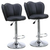 2/4/6x Modern Faux Leather Bar Stools Breakfast Chairs Swivel Gas Lift Kitchen