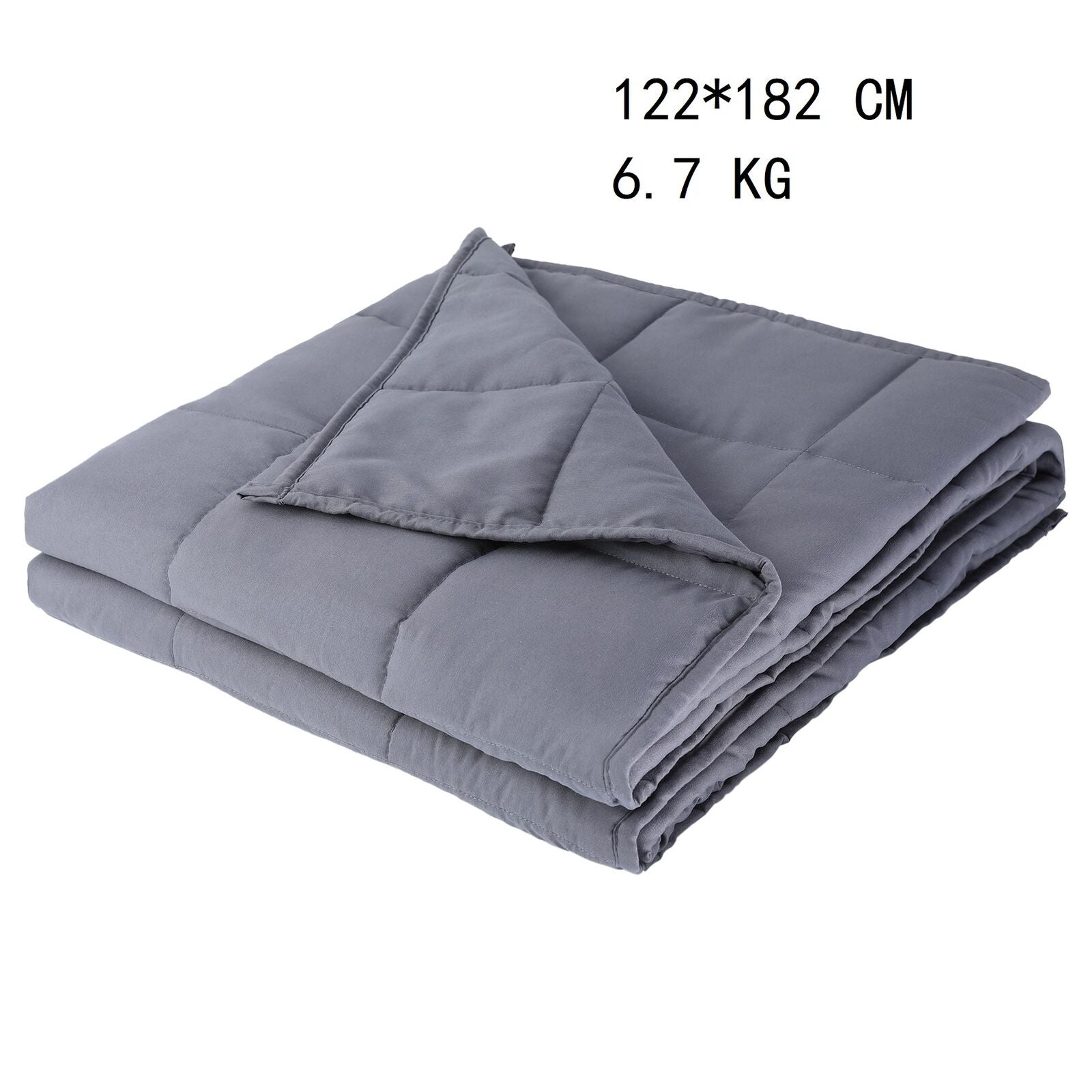 Gravity Weighted Heavy Gravity Bead Blanket Anxiety Therapy Relax Sleep 12~20lbs