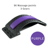 Magic Back Stretcher Lower Lumbar Massage Support Acupuncture Posture Relief UK