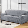 UK Sofa Covers Easy Fit Stretch Protector Soft Couch Cover Thick Plush Velvet