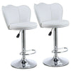 2/4/6x Modern Faux Leather Bar Stools Breakfast Chairs Swivel Gas Lift Kitchen
